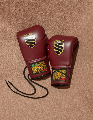 S40 Italian Leather Lace Gloves
