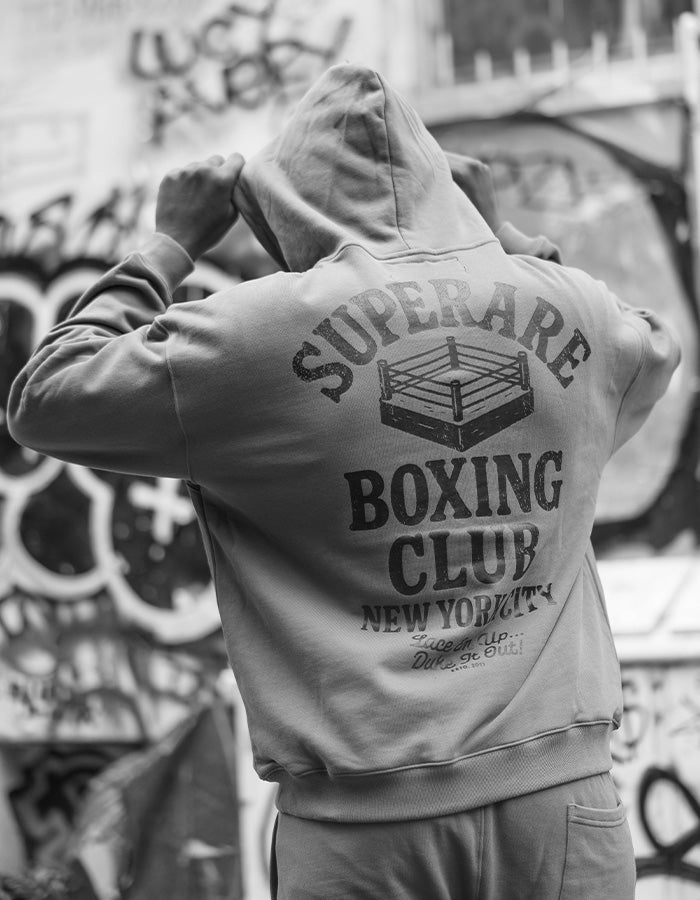 Boxing Club Pullover Hoodie
