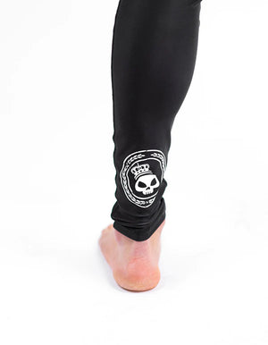 Superare Finisher BJJ Spats - Black/White