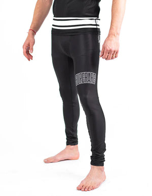 Superare Finisher BJJ Spats - Black/White
