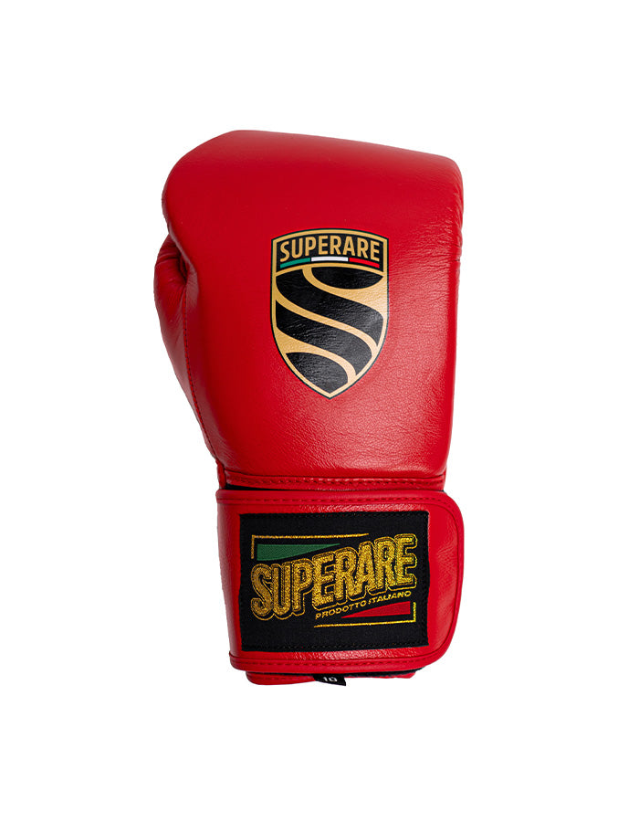 S40 Italian Leather Velcro Gloves