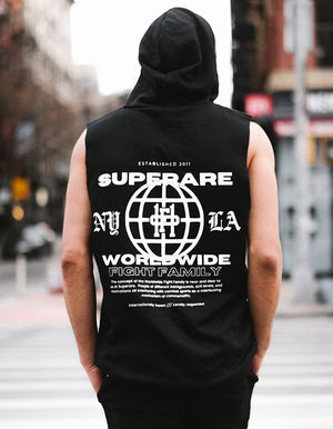Worldwide 2.0 Sleeveless Hoodie