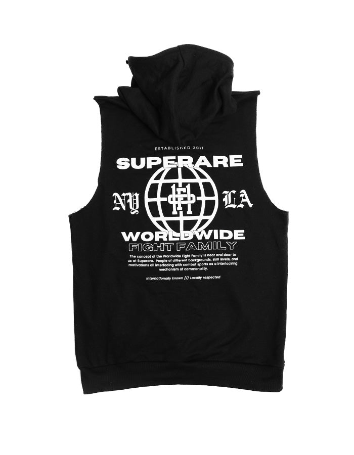 Worldwide 2.0 Sleeveless Hoodie