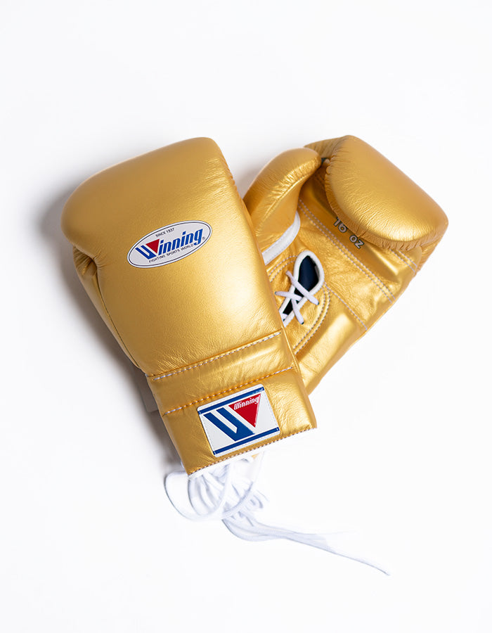 Winning Custom Lace Up Boxing Gloves