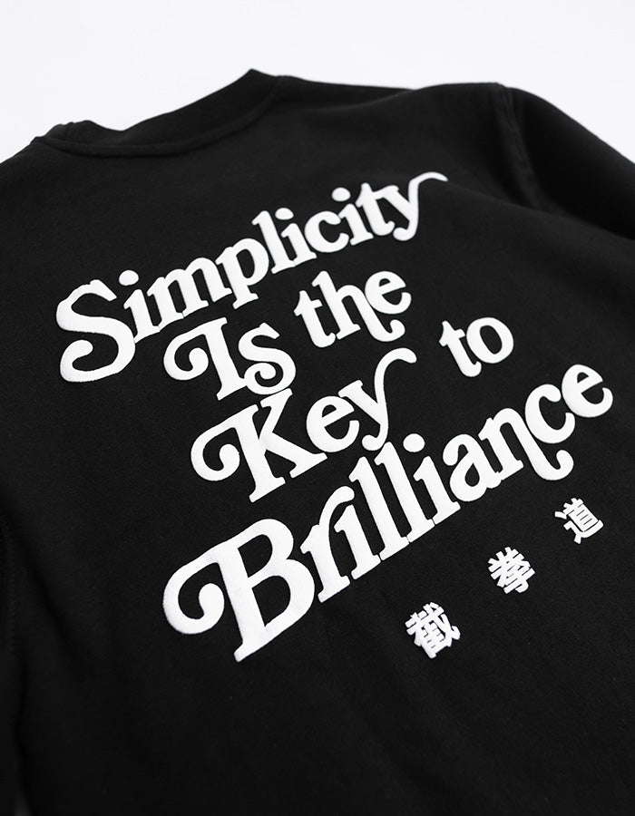 Bruce Lee Simplicity Pullover Crew