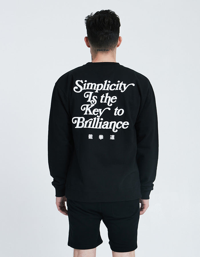 Bruce Lee Simplicity Pullover Crew