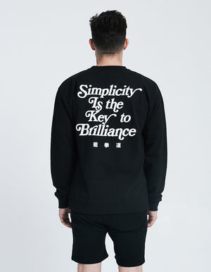 Bruce Lee Simplicity Pullover Crew