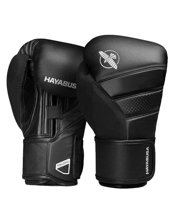 Hayabusa T3 Gloves - Black/Black