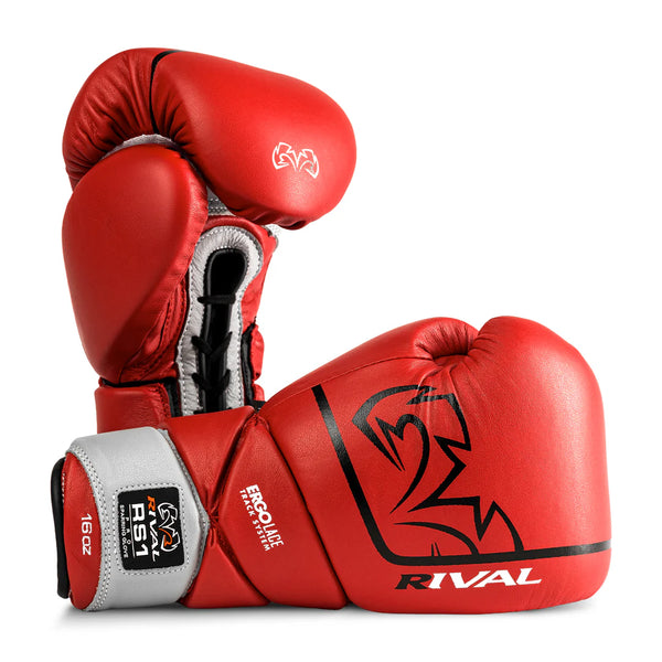 Rival RS1 Leather Pro Sparring Boxing Gloves | Superare Fight Shop