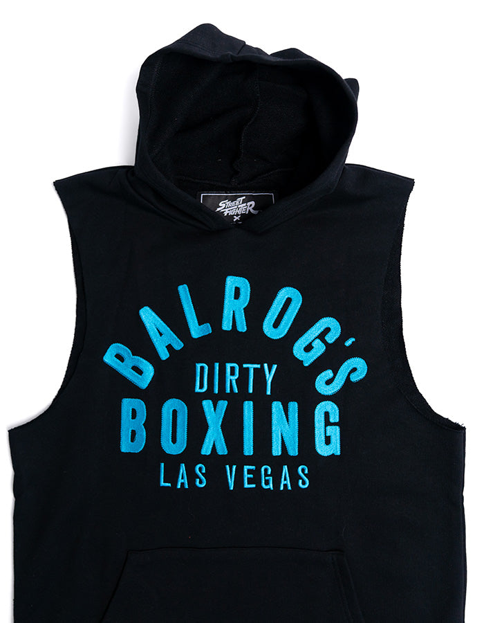 Street Fighter Sleeveless Pullover Hoodie - Balrog