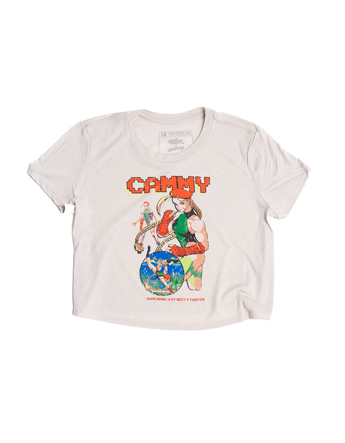 Street Fighter Cammy Crop T-Shirt