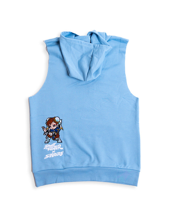 Superare X Street Fighter Sleeveless Hoodie | Superare Fight Shop