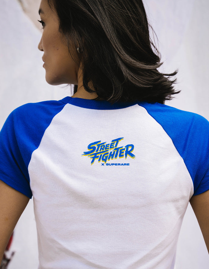 Street Fighter Chun-Li Micro Crop T-Shirt