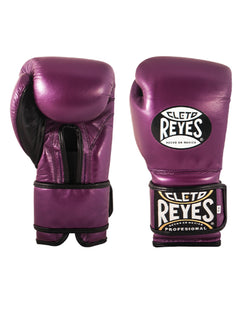 Cleto Reyes Velcro Gloves - Metallic Purple