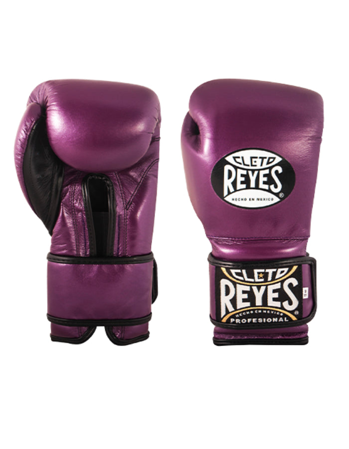 Cleto Reyes Velcro Gloves - Metallic Purple