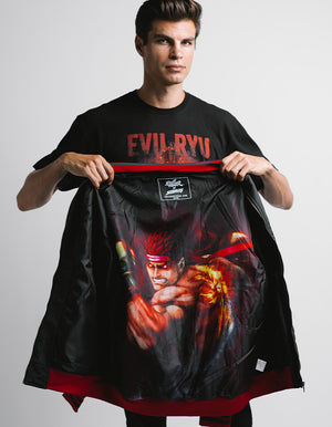 Superare x Street Fighter Evil Ryu Jacket