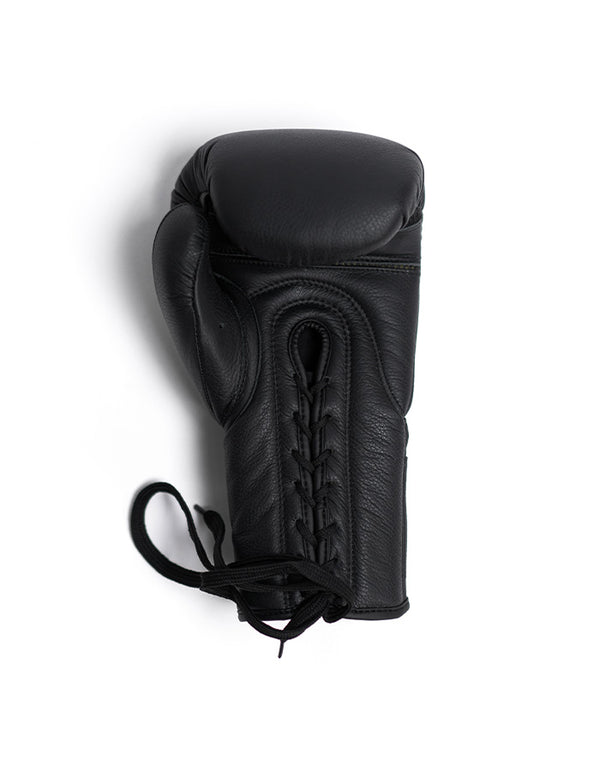 Superare One Series Lace Up Sparring Gloves - Black