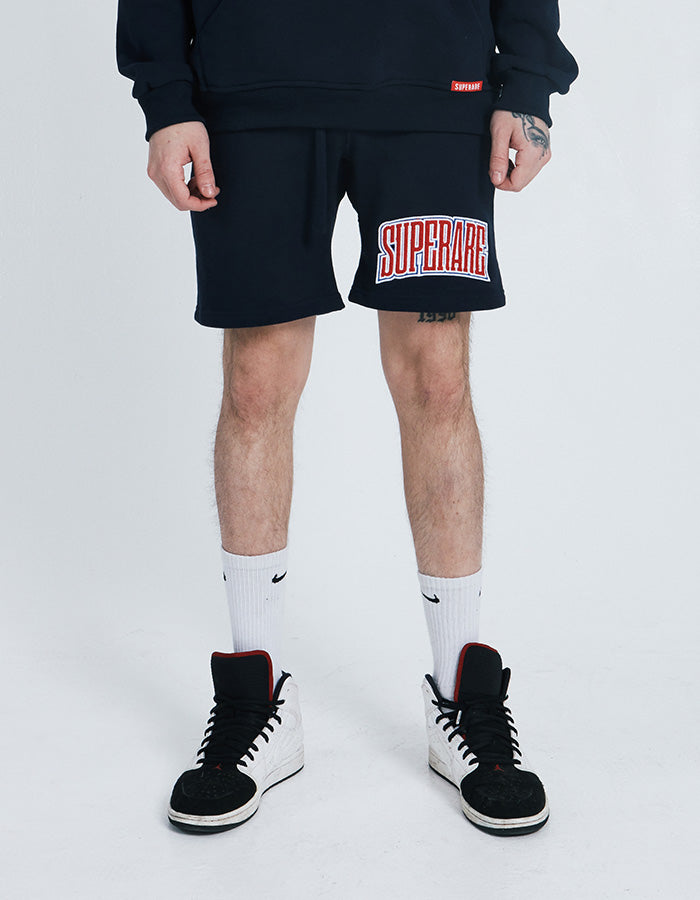 Finisher Hoodie + Lifestyle Shorts Bundle - Navy Blue