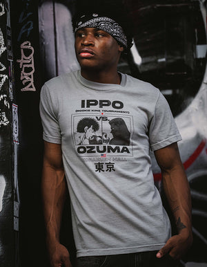 Hajime No Ippo - Relentless Heart Tee