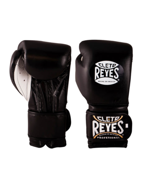 Cleto Reyes ボクシンググローブ 12oz ブラック Cleto Reyes Velcro Boxing Gloves | Superare Fight Shop