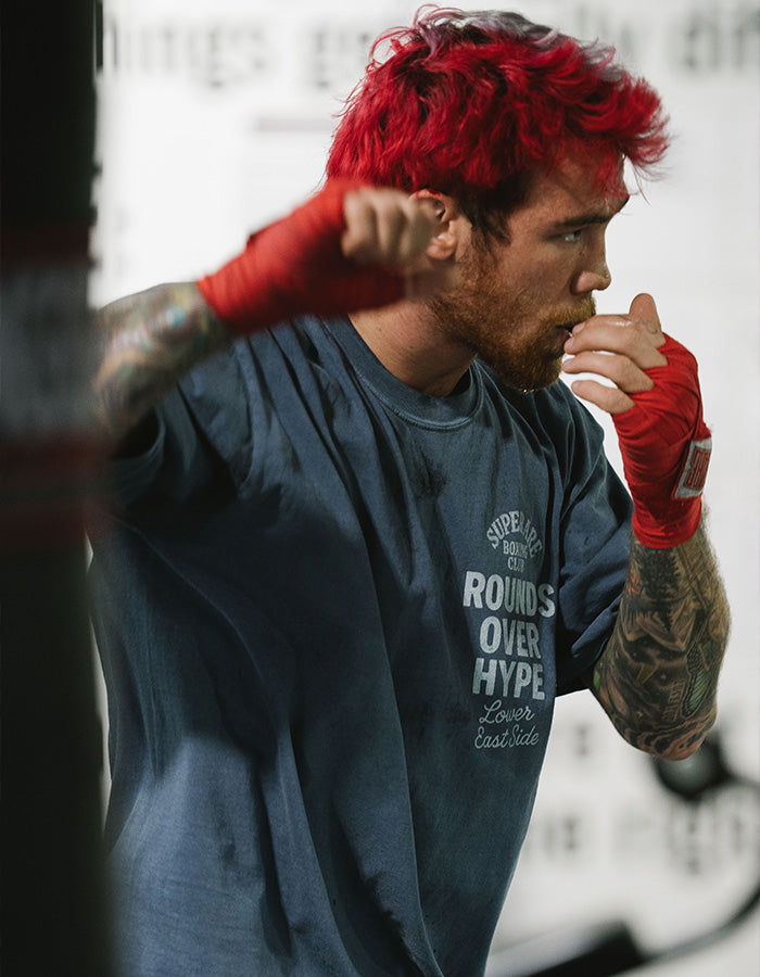 Rounds Over Hype Heavyweight Tee