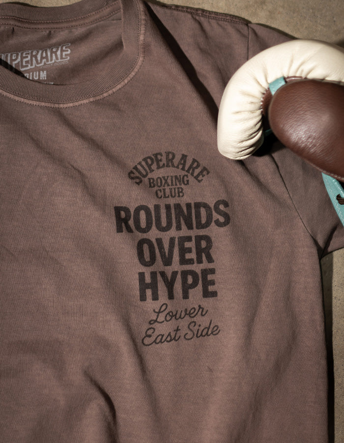 Rounds Over Hype Heavyweight Tee