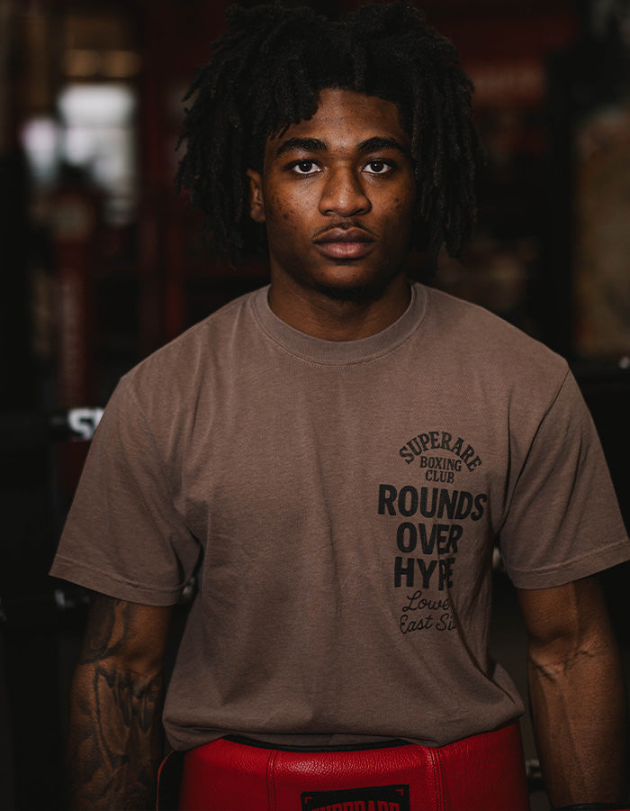 Rounds Over Hype Heavyweight Tee