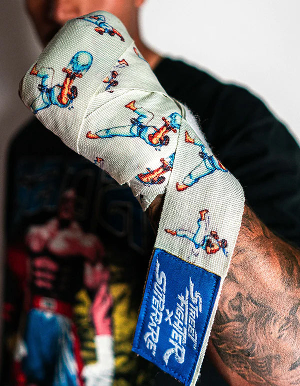 Superare X Street Fighter Handwraps