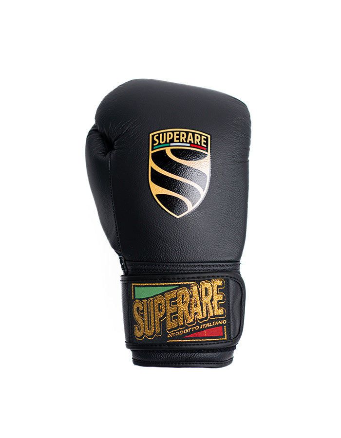 S50 Italian Leather Velcro Boxing Gloves