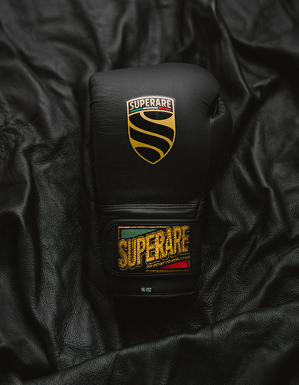Superare S50 Velcro Gloves - Matte Black