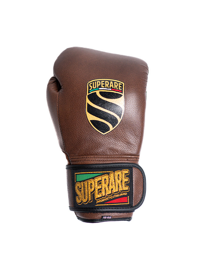 S50 Italian Leather Velcro Boxing Gloves