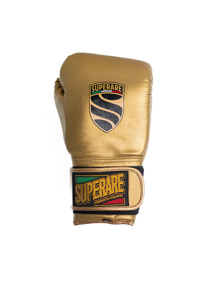 S50 Italian Leather Velcro Boxing Gloves