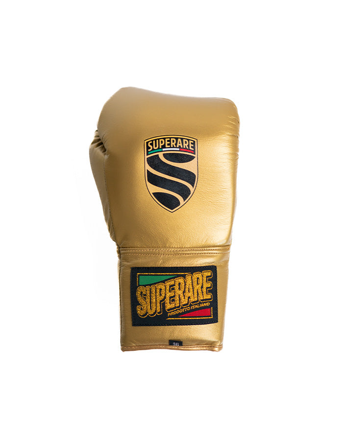 S50 Italian Leather Lace Boxing Gloves