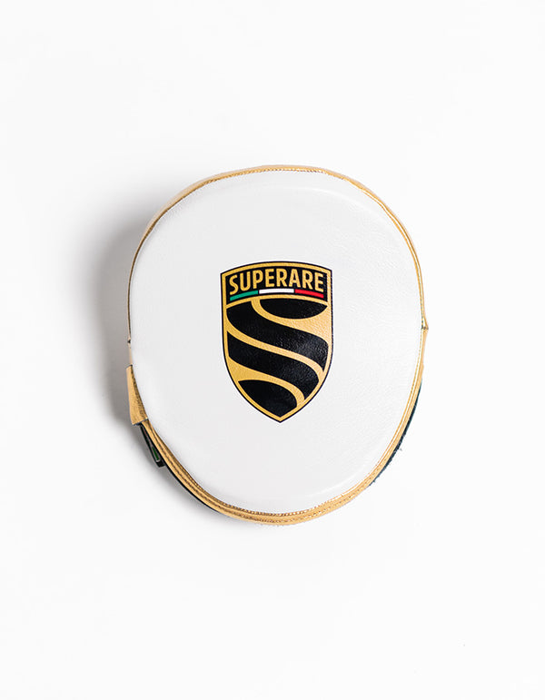 Superare S8 Catch & Feed Micro Mitts - White/Gold