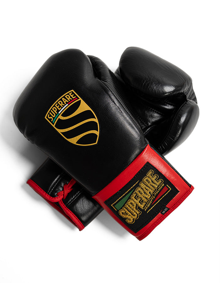 S90 'CAVALLERO' Lace Up Pro Sparring Gloves