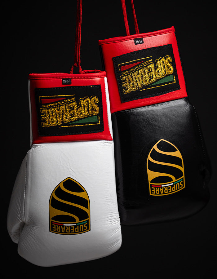 S90 'CAVALLERO' Lace Up Pro Sparring Gloves