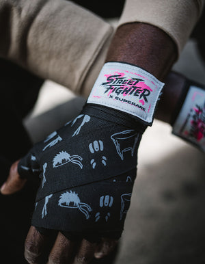 Superare X Street Fighter Handwraps