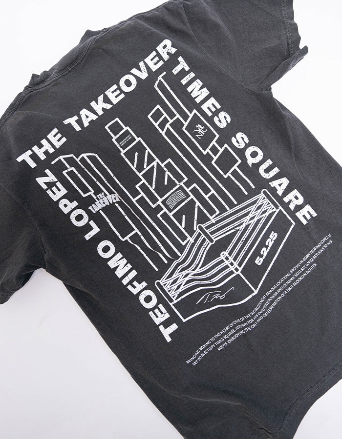 Teofimo Lopez Times Square TAKEOVER T-Shirt