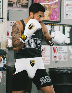 S50 Italian Leather Lace Boxing Gloves