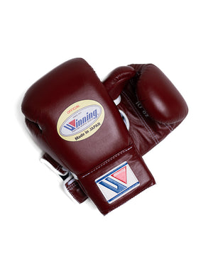 Winning Custom Lace Up Boxing Gloves
