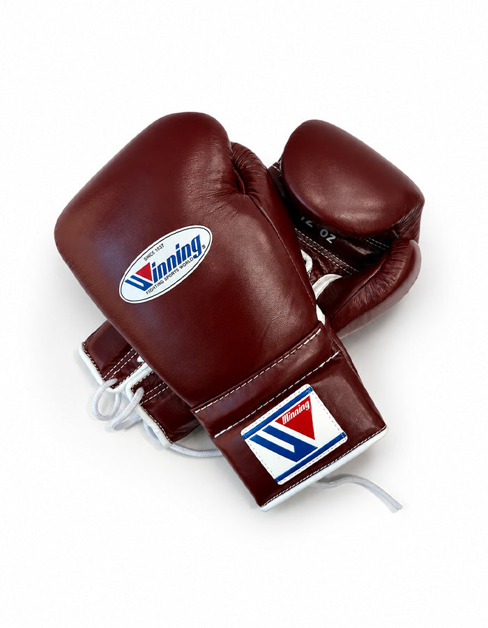 Winning Lace-up Boxing Gloves