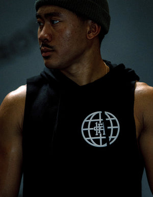 Worldwide 2.0 Sleeveless Hoodie