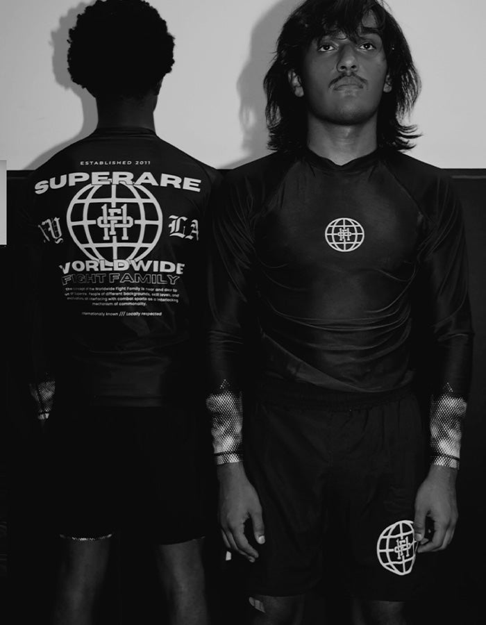 Superare Rash Worldwide Long Sleeve Rashguard | Superare Fight Shop