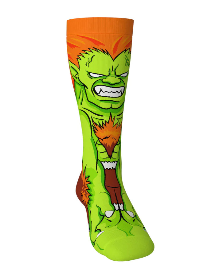 Crossover x Street Fighter Single Socks (All characters)