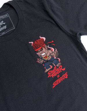 Superare x Street Fighter Evil Ryu Shirt