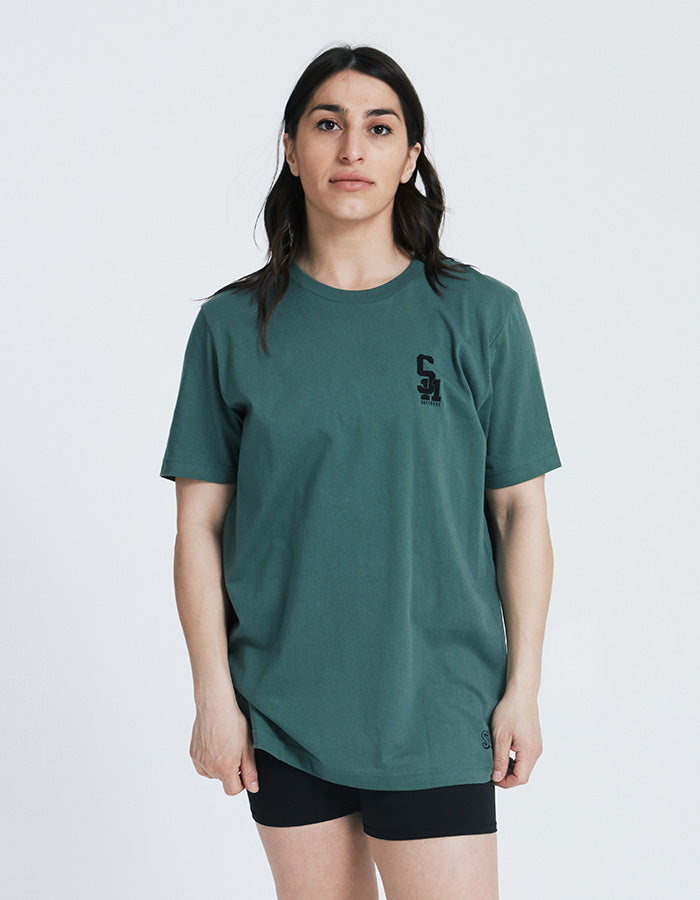 Superare Locally Respected Tee - Pine Green