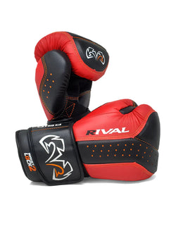 Rival RB-10 Intelli-Shock Bag Gloves - Red/Black
