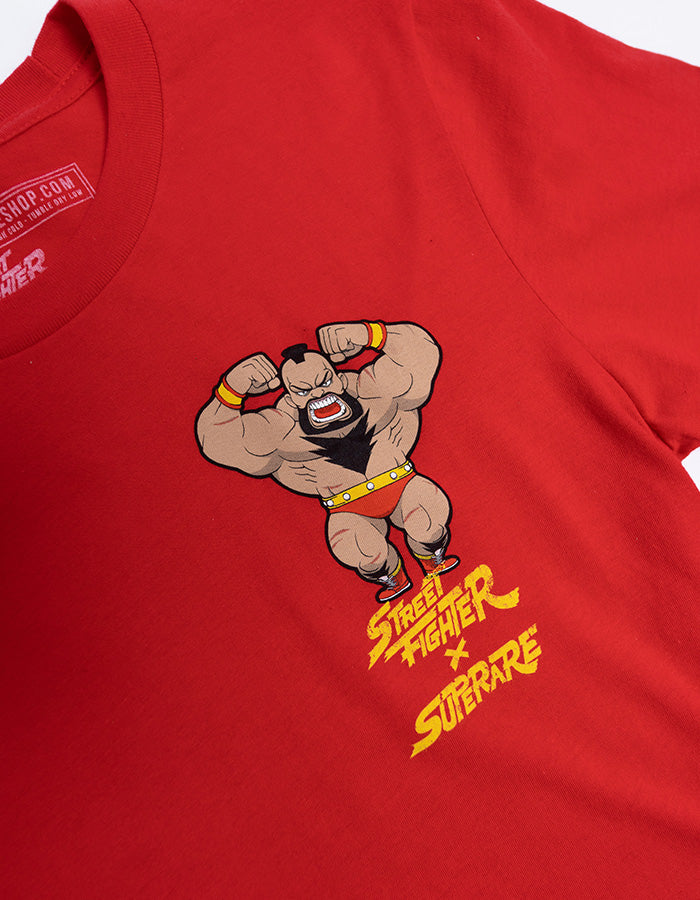 Superare x Street Fighter Zangief's Wrestling 2.0 Tee
